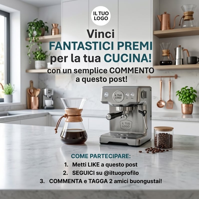 esempio giveaway